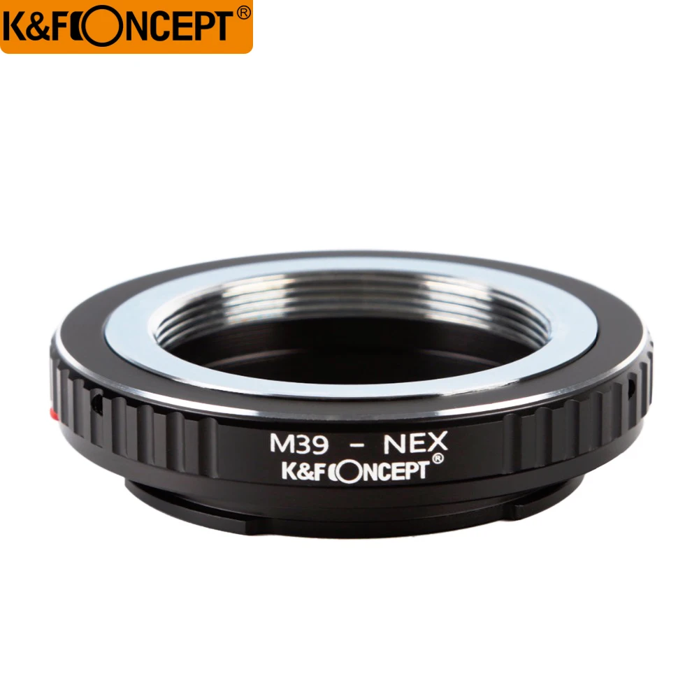 Адаптер для крепления объектива K& F для Nikon G/Rollei QBM/T Mount/M39 Crew Mount Lens on sony NEX E-Mount camera Body