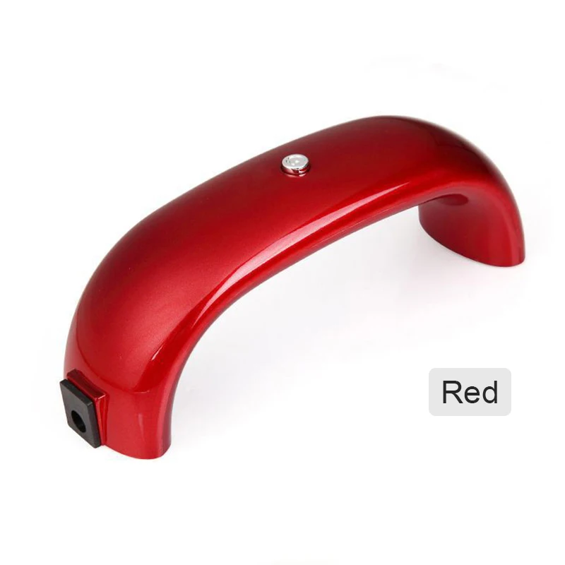 6 Вт 36 Вт Сушилка для ногтей Светодиодный УФ-лампа Micro USB Гель-лак отверждающая машина для домашнего использования Инструменты для дизайна ногтей для ламп - Цвет: 9W Red