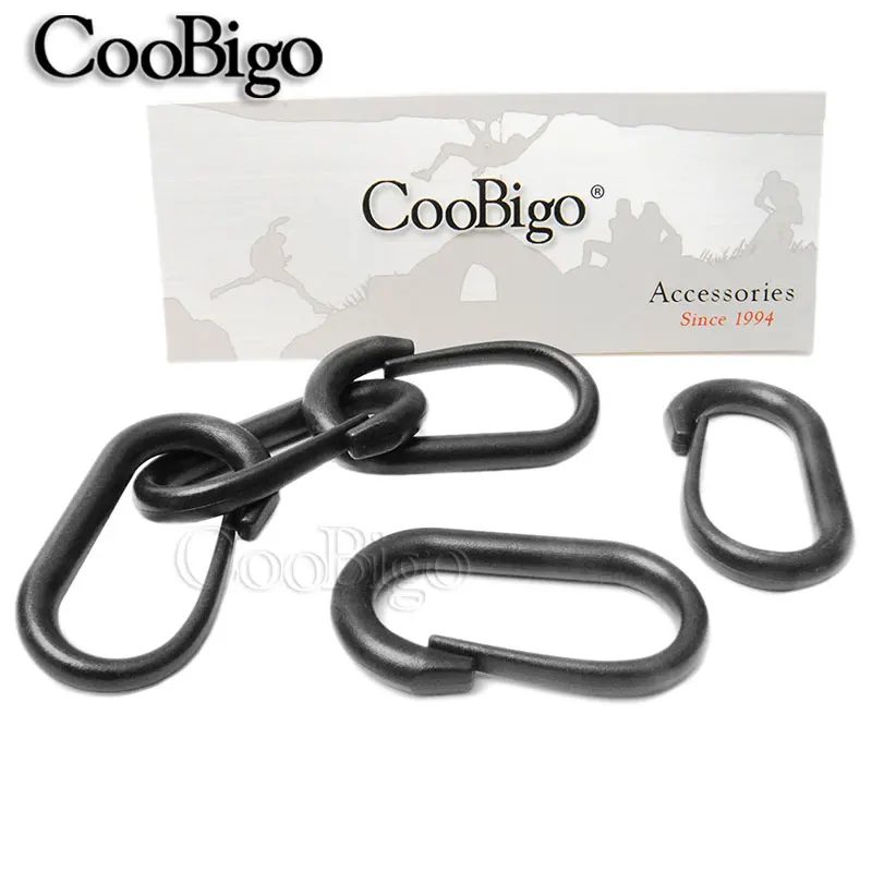 

10pcs Generic Buckle EDC Molle Tactical Backpack Durable Quick Release Key D Ring Carabiner Multiuse Travel Kits#FLC166-B