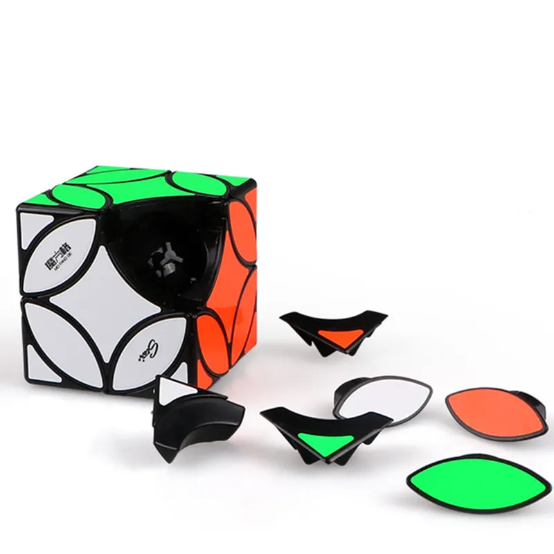Estranho em Forma de Moeda Moeda de Cobre Educativo para as para as Crianças Mofangge Qiyi Cubo de Cobre Antiga Moeda Magic Cube Velocidade Enigma Cube Engraçado Brinquedo Crianças 10 Qiyi mofangge cubo de moeda de cobre