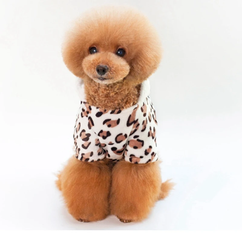 Anjing Kecil Hewan Peliharaan Jumpsuits Rompers Musim Dingin