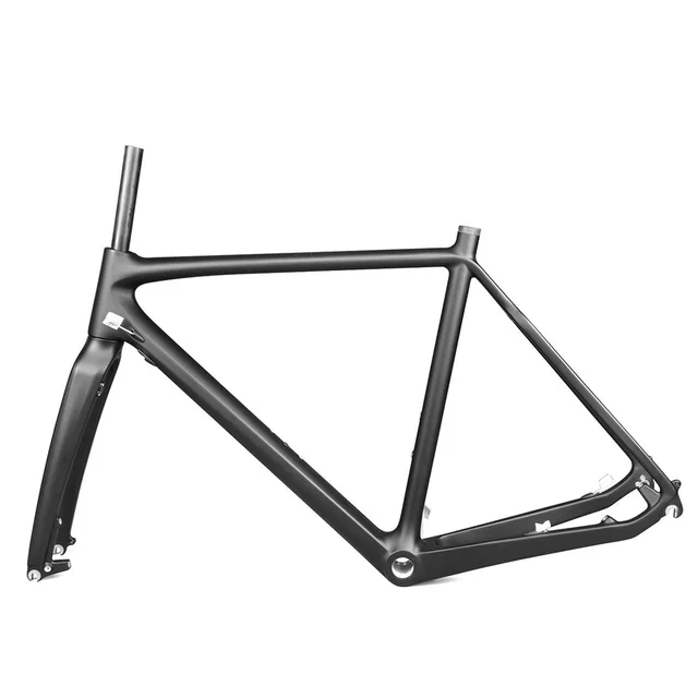 Cheap Carbon Cyclocross Frame Disc Brake Carbon Frame Cyclocross  BSA/BB30/PF30 OEM Paint Bicycle Frames Size 51-57cm  2016 EMS