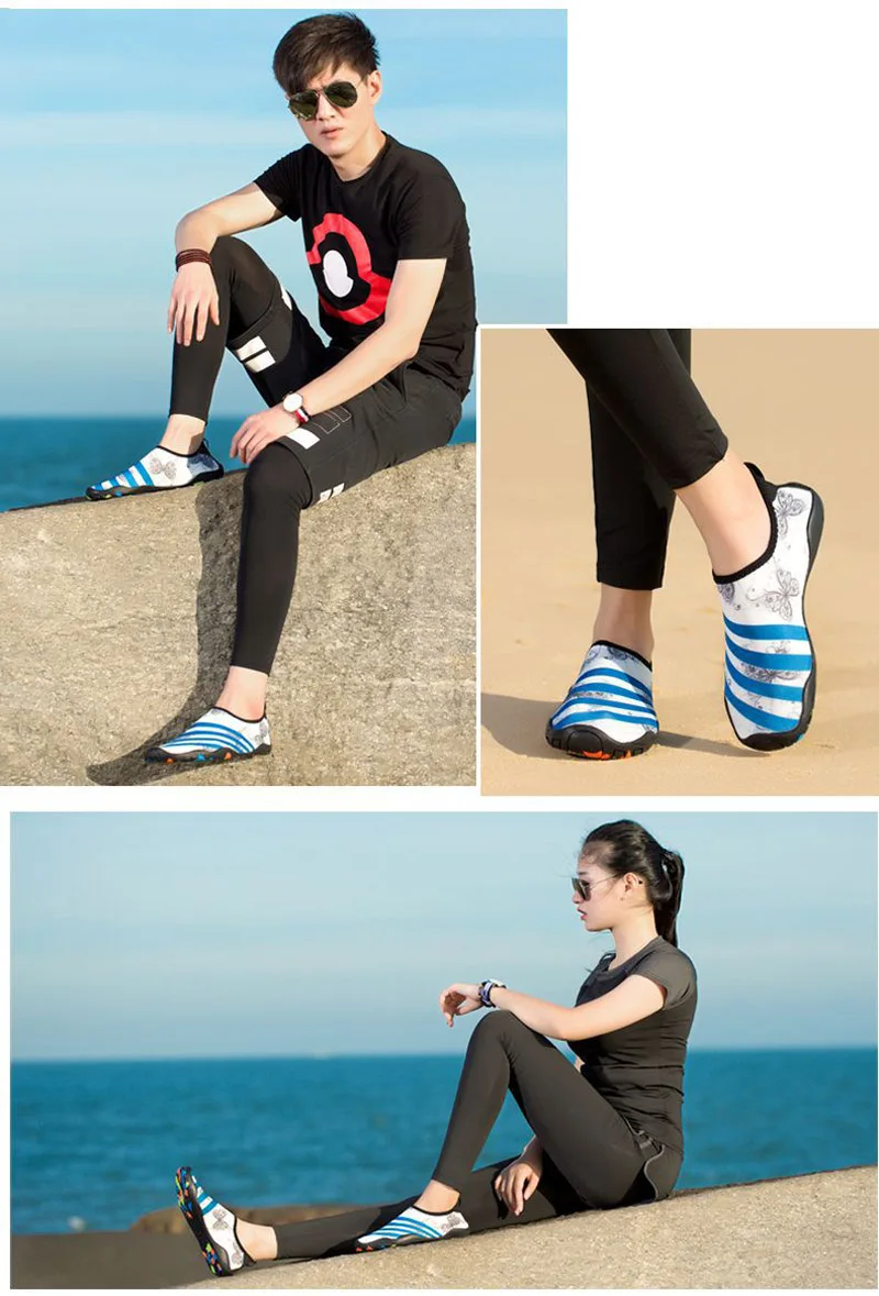 Мужская и Женская акваобувь уличная пляжная обувь для плавания мягкая обувь унисекс для прогулок на море для влюбленных фитнес, тренировки, спорт, обувь для йоги