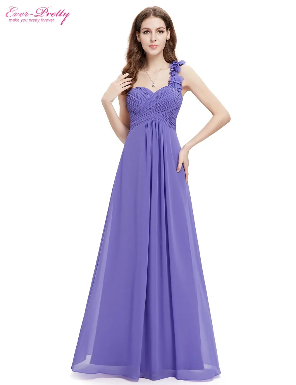 Вечерние платья Ever Pretty EP09768 с цветами, длинное, синее, с подкладкой, большие размеры, женские, с цветами, черное, шифоновое,, торжественное платье для свадьбы
