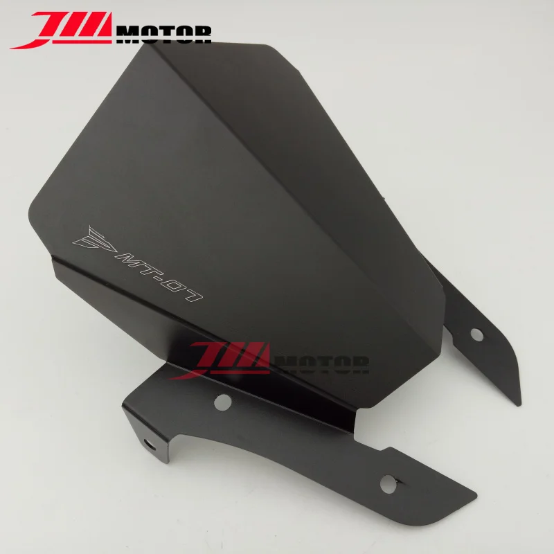 New Arrived Motorcycle CNC Aluminum Windshield Windscreen Black Color For Yamaha MT07 MT-07 2013 2014 2015 | Автомобили и