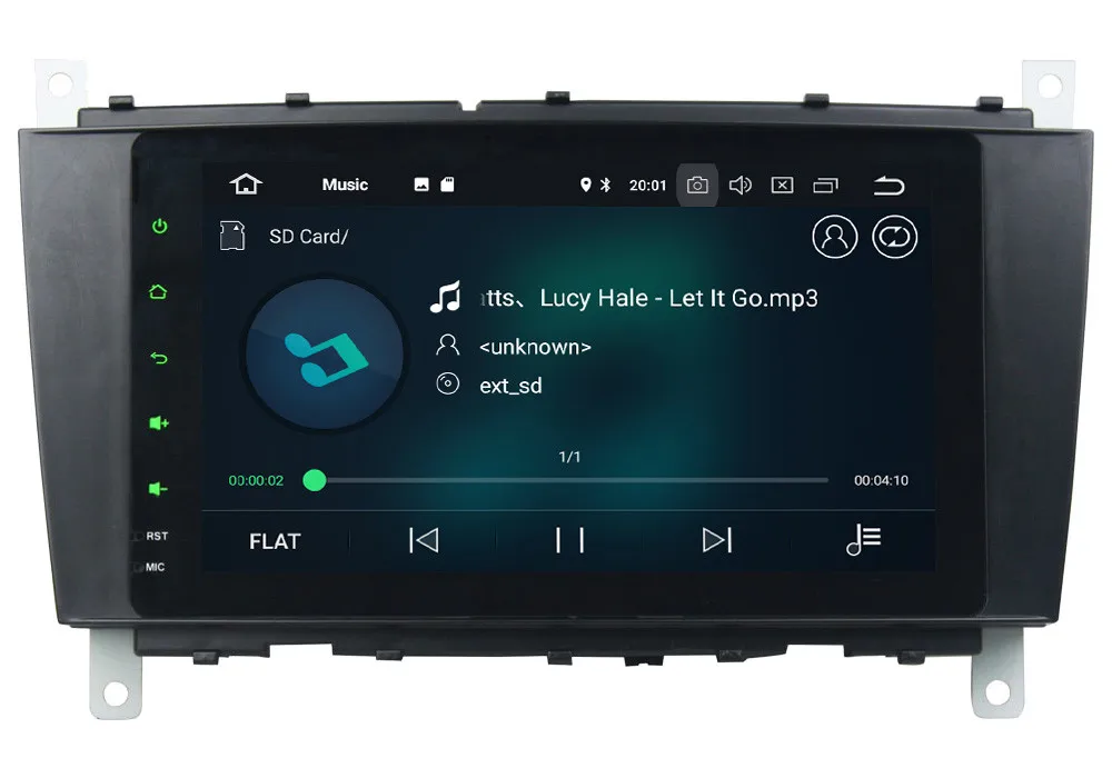 Sale 8" IPS Octa Core 4G WIFI Android 8.1 4GB RAM 64GB ROM RDS Car DVD Multimedia Player Stereo Radio For Mercedes-Benz W203 CLC W467 4