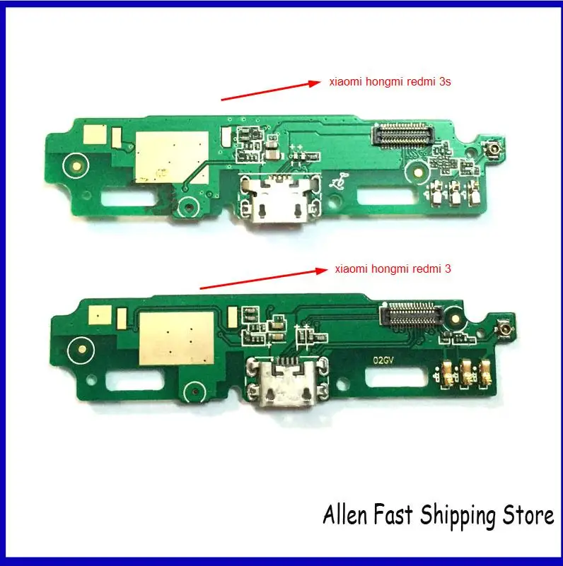 10 pcs lot Original New For Xiaomi Redmi 3 3S USB Charging Port Flex Cable Micro