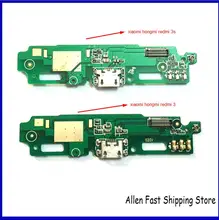 10 pcs/lot, Original New For Xiaomi Redmi 3 3S USB Charging Port Flex Cable Micro Dock Port Connector Board Mobile Parts