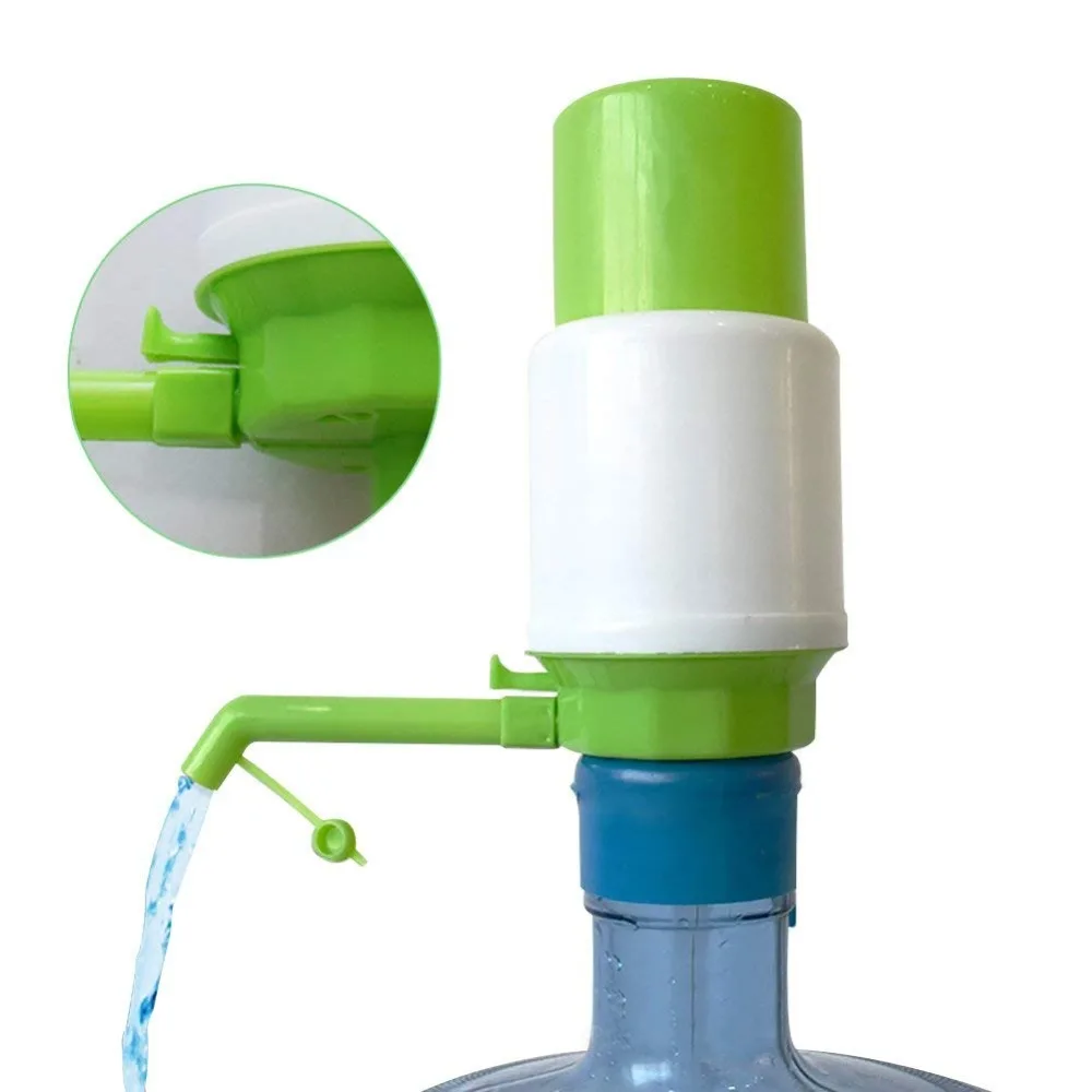 Горячая Полезная Бутилированная питьевая вода Ручной пресс насос давления 5-6 галл. С Дозатором Для питьевой воды Быстрая отправка дропшиппинг