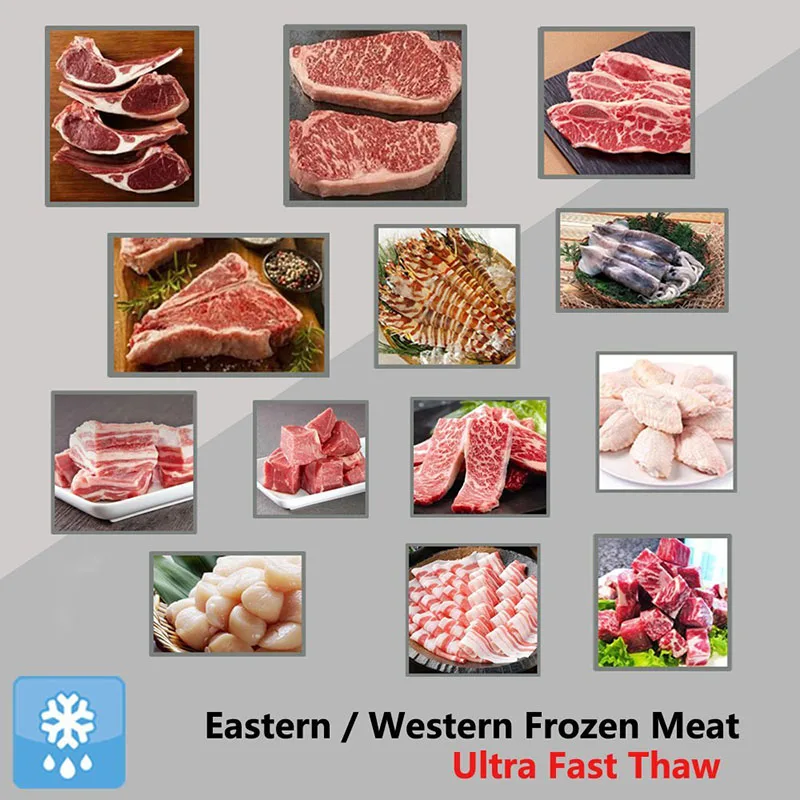 Defrost Food Fast Defrosting Tray Plate Meat Frozen Tray Thawing Frozen Meat Defrost Kitchen Tool Defrost Food Fast Defrosting Tray Plate Meat Frozen Tray Thawing Frozen Meat Defrost Kitchen Tool