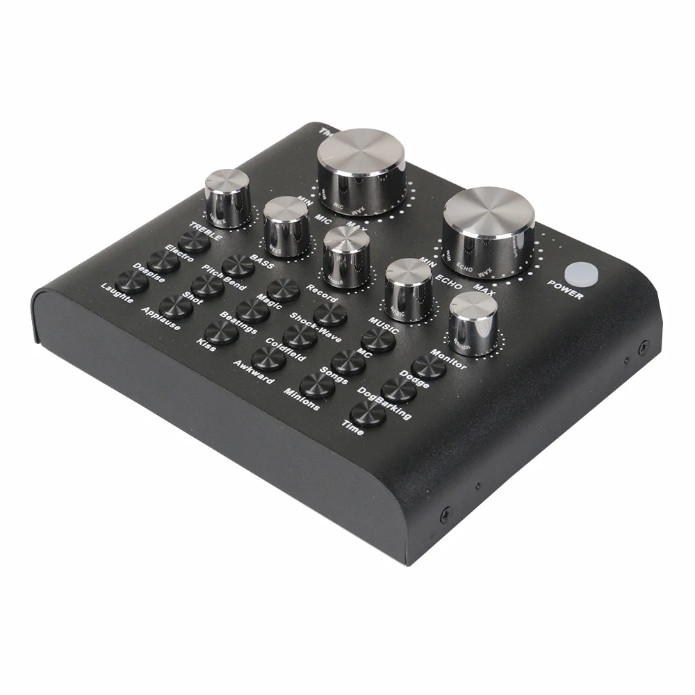 V8S الصوت USB ميكروفون سماعة الرأس البث الشبكي الشخصية الترفيه غاسل لايف كارت الصوت للهاتف الكمبيوتر PC