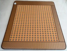 Heated germanite stone massage cushion germanium electric seat cushion cover heated bed mattress 3 Size for You Choice