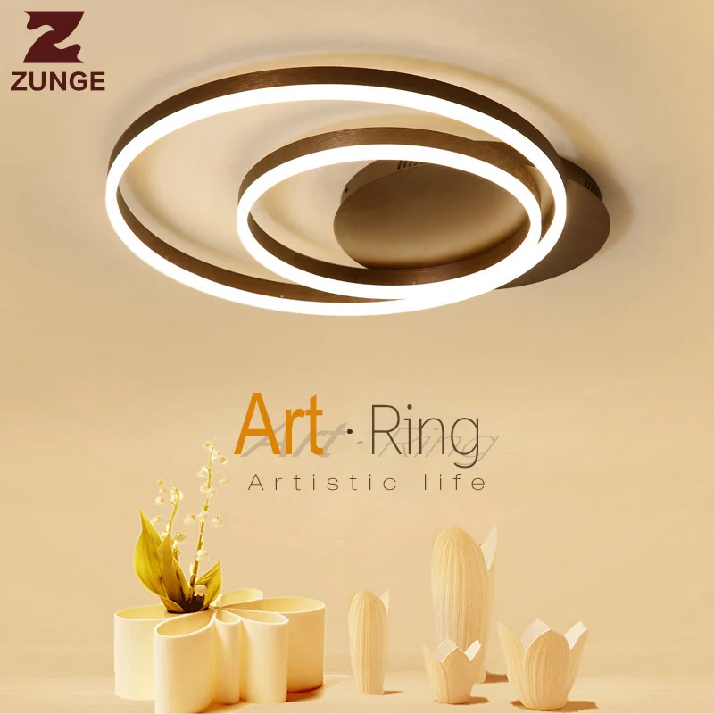 

ZUNGE LED ceiling light creative personality bedroom light modern simple lamp living room main bedroom lamps and lanterns P629