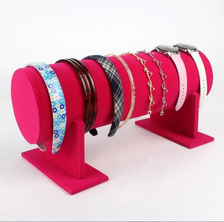 

11x30cm Velvet Hair Band Headband Holder Retail Necklace Display Stand Rack