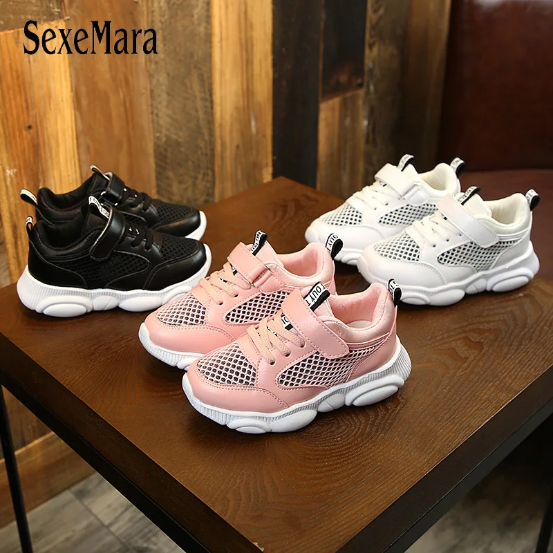 

Kids 2019 Summer Spring Children's Shoes Male Female Boys Girls Baby Shoes Soft Bottom Shoes Sports Sneakers For Kids Air C01243