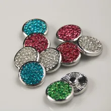 Wholesale20pcs/много стилей смешивания цветов 18 мм Серебряная Кнопка ювелирные изделия Сменные новые серебряные наручные часы