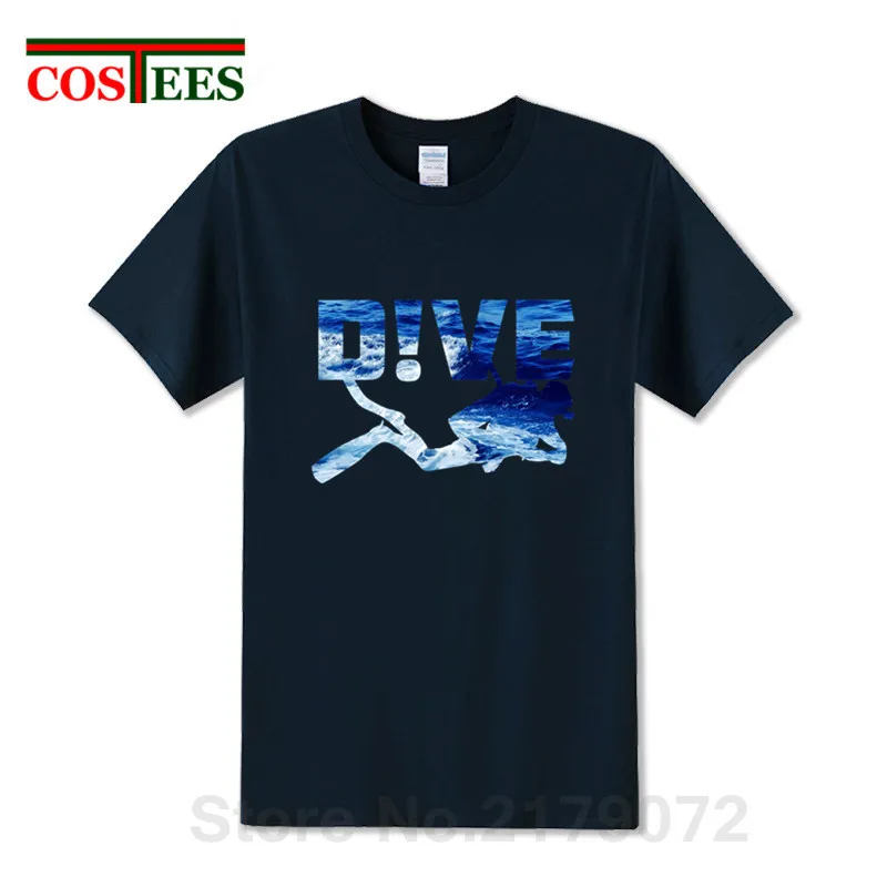 

New Great Sea world Scuba Diver T-shirt Scuba Diving T shirt Dive Funny Swimmer Best Gift Vintage Go under water Diver Tee Shirt