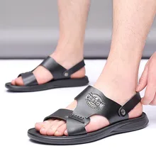 Мужская обувь; Летние обычные пляжные сандалии; нескользящие сандалии и шлепанцы; sandalia de hombre; обувь для мужчин;# XX15