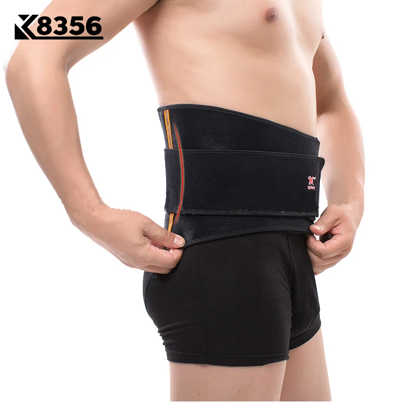 K8356 регулируемый пояс для спины дышащий напорный Поясничный поддерживающий пояс для фитнеса Спортивная безопасность впитывающий пот ремень для тренировки