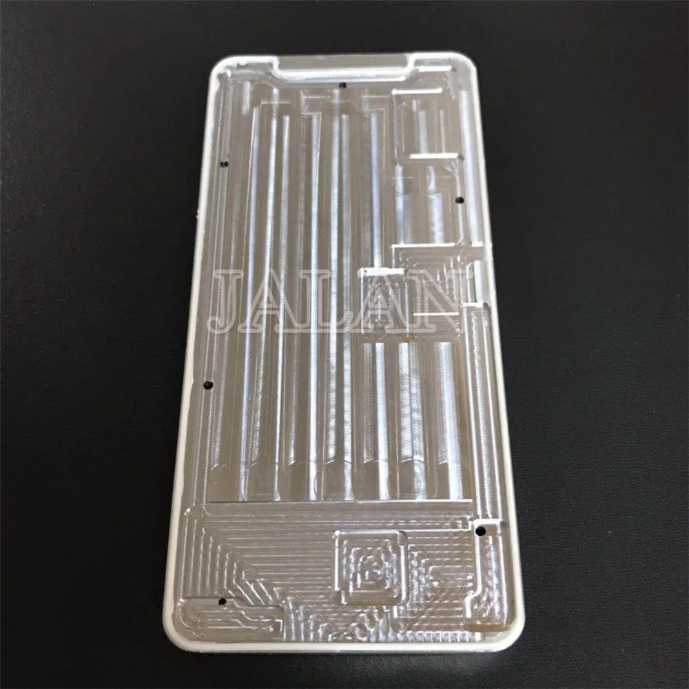 

Unbent flex cleaning mold for iphone X/XS MAX lcd display screen position heating remove glue for mobile phone repair