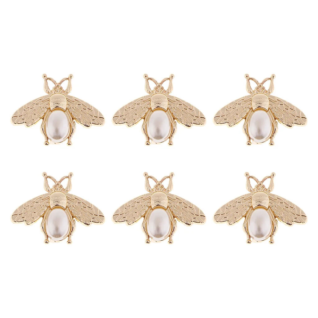 6Pcs New Arrivals Bee Design Antique Alloy Clasp Turn Lock for DIY Handbag Purse Making Handbag Purse Making Supplies Home Decor
