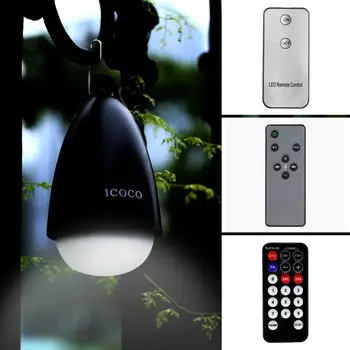 

Icoco Portable Environmental Over Charging Protection Adjustable Touching Light Camping Led Light Solar Energy Bulb Lamp