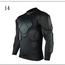 Maillot de Football américain, protection de sécurité, gardien de but, épais, à coude