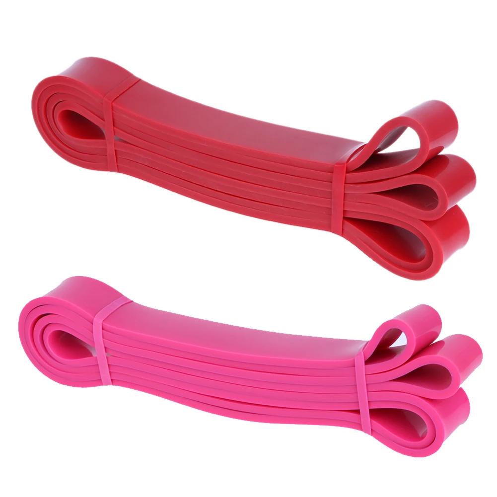 Latex Gym Strength Training Rubber Loops Bands Fitness Crossfit Power Lifting Tension Band