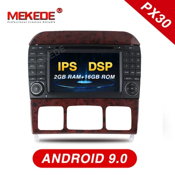 

Mekede PX30 IPS DSP android 9.0 Car radio GPS navigation player for Benz W220 W215 S280 S320 S350 S400 S Class WiFi BT carplay