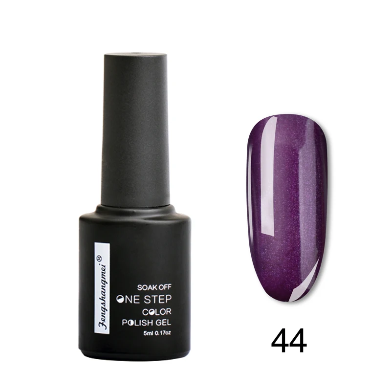 Fengshangmei 5 мл Устойчивый лак для ногтей УФ Гель-лак для ногтей лак блестящий гель лак для ногтей распродажа - Цвет: C44