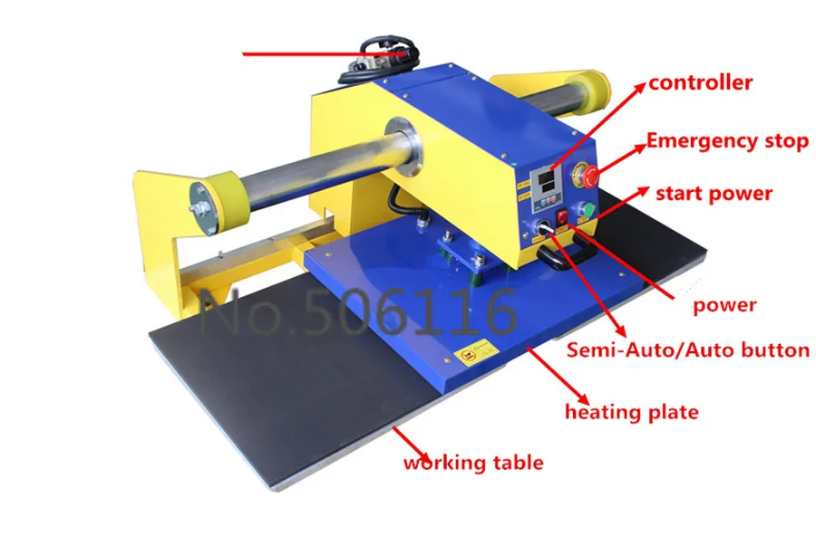 

Air Automatic Heat Press Machine for T shirts, cloth, mouse pads, phone cases