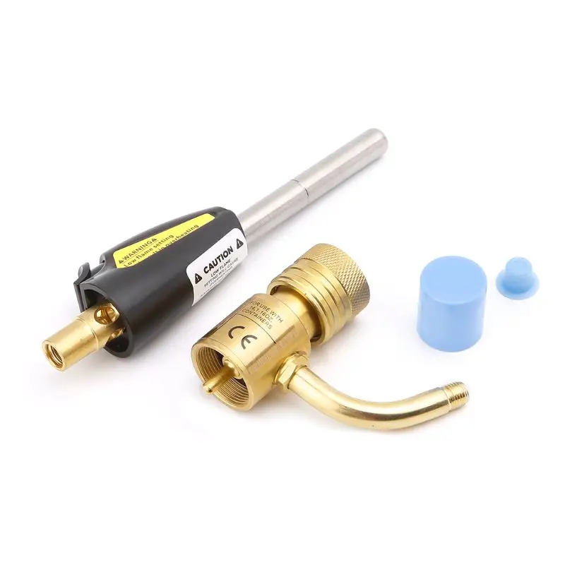 

High Temp Mapp Gas Self Ignition Turbo Torch Brazing Solder Propane Welding Plumbing Welding Torches