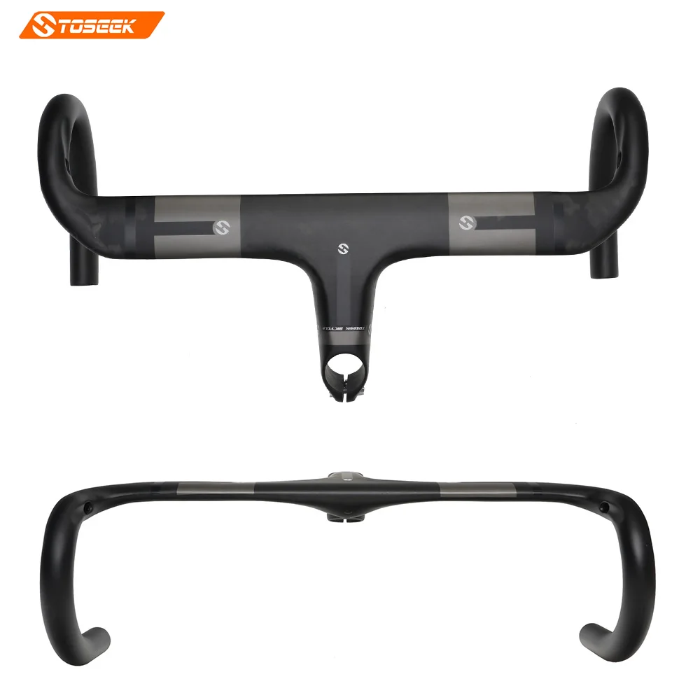 2017 Full Carbon road bike handlebar is lightweight carbon fiber