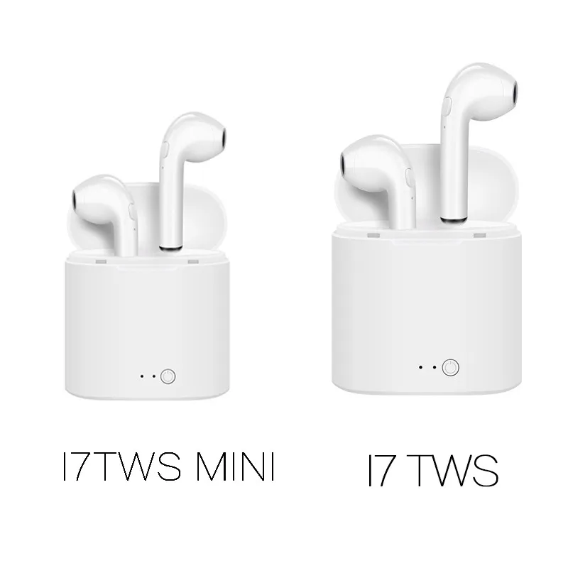 I7s TWS мини беспроводные Bluetooth наушники стерео гарнитура в ухо микрофон для Iphone Xiaomi