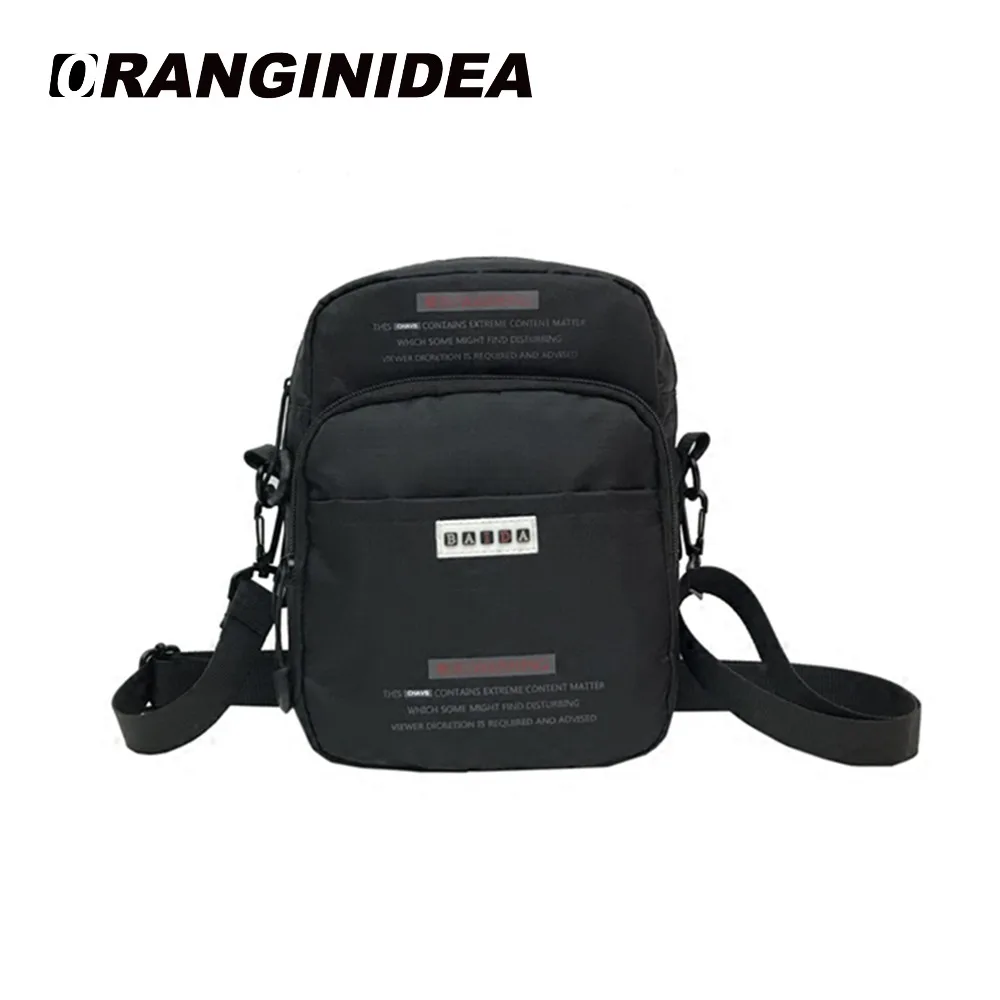 INS Original Harajuku Hip Hop Messenger Bag Women Men Retro Street