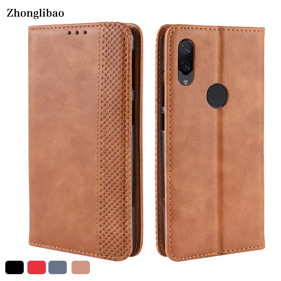 

Luxury Leather Flip Wallet Case for Xiaomi Mi Redmi 7 Global Xomi Redmi7 Card Holder Magnetic Book Cover for Redmi Y3 India 32gb