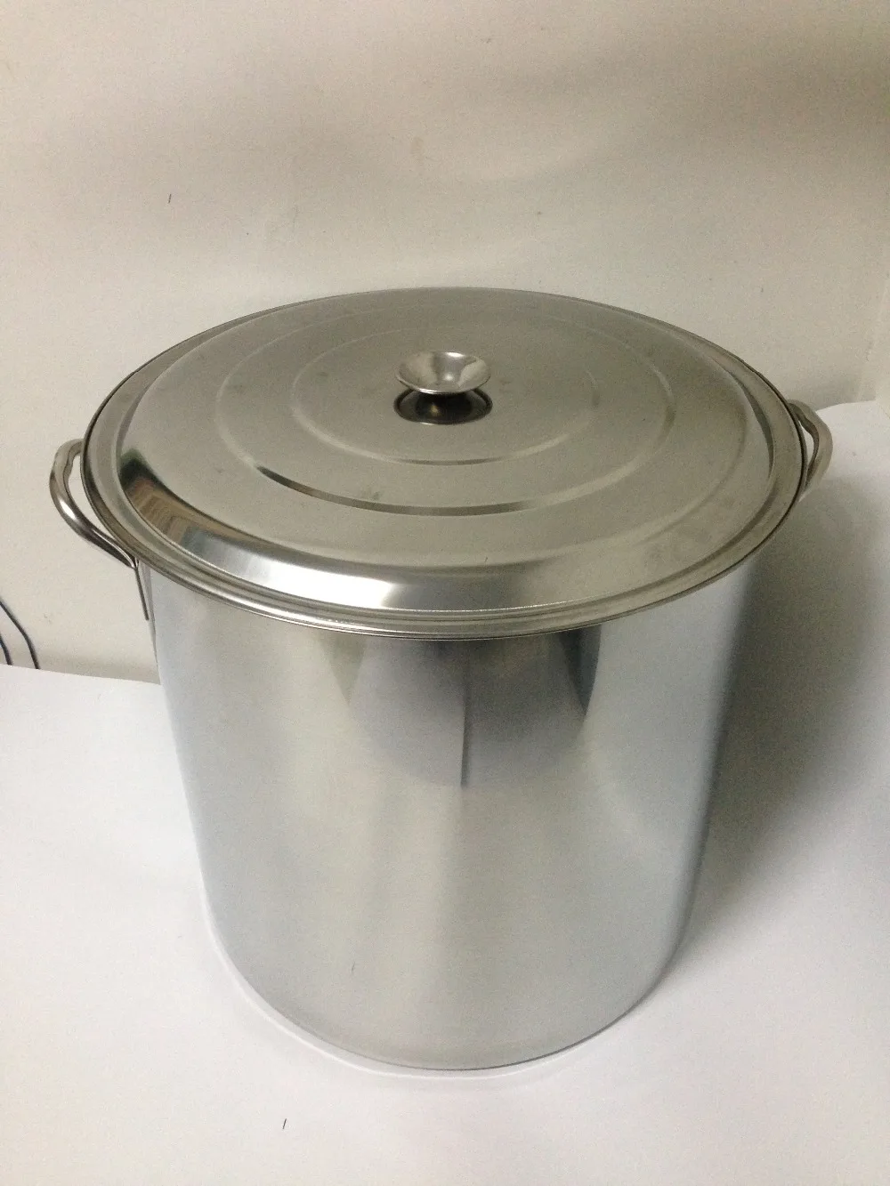 

New Bar Accessory Polished Stainless Steel Brew Kettle,Stock Pot, Homebrew