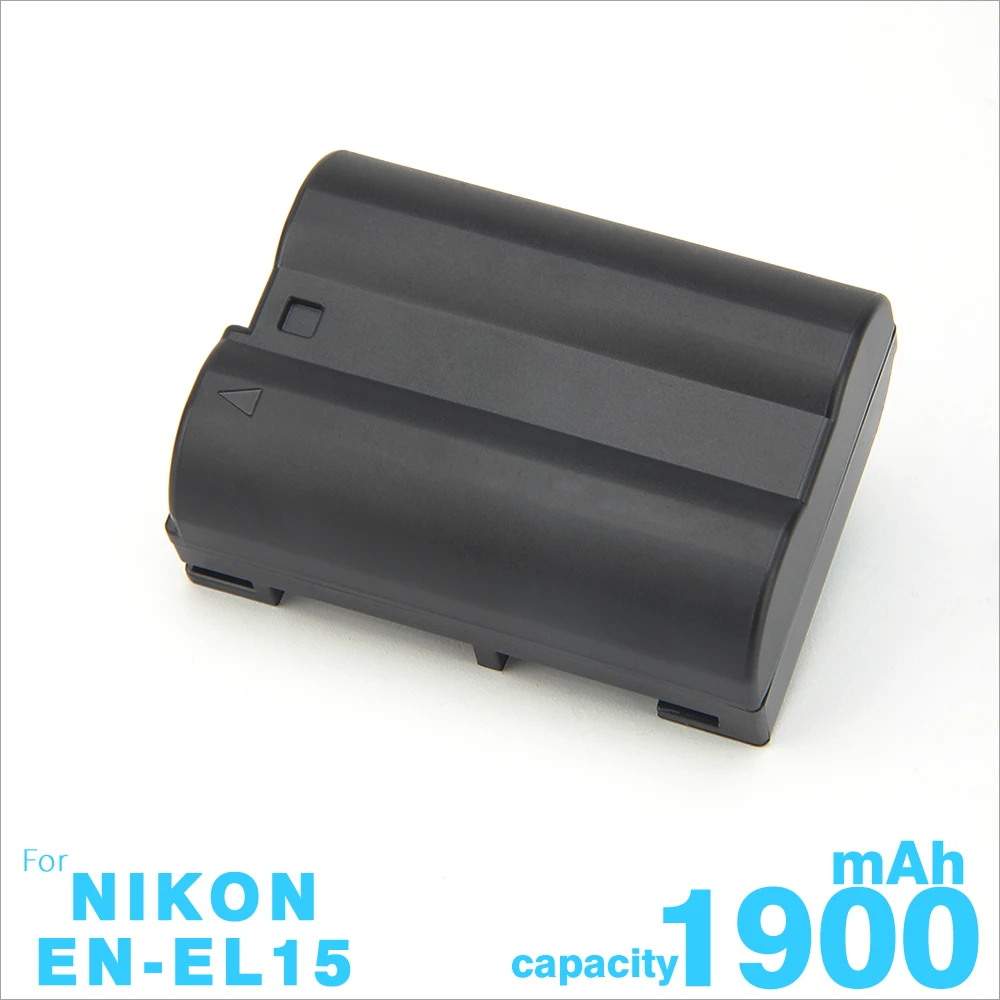 Billige EN EL15B EN EL15b Kamera Batterie Für Nikon Z6 Z7 Spiegellose D850 D810 D750 D610 D7500 D7200 MH 25 MB D15 EN EL15 EN EL15A