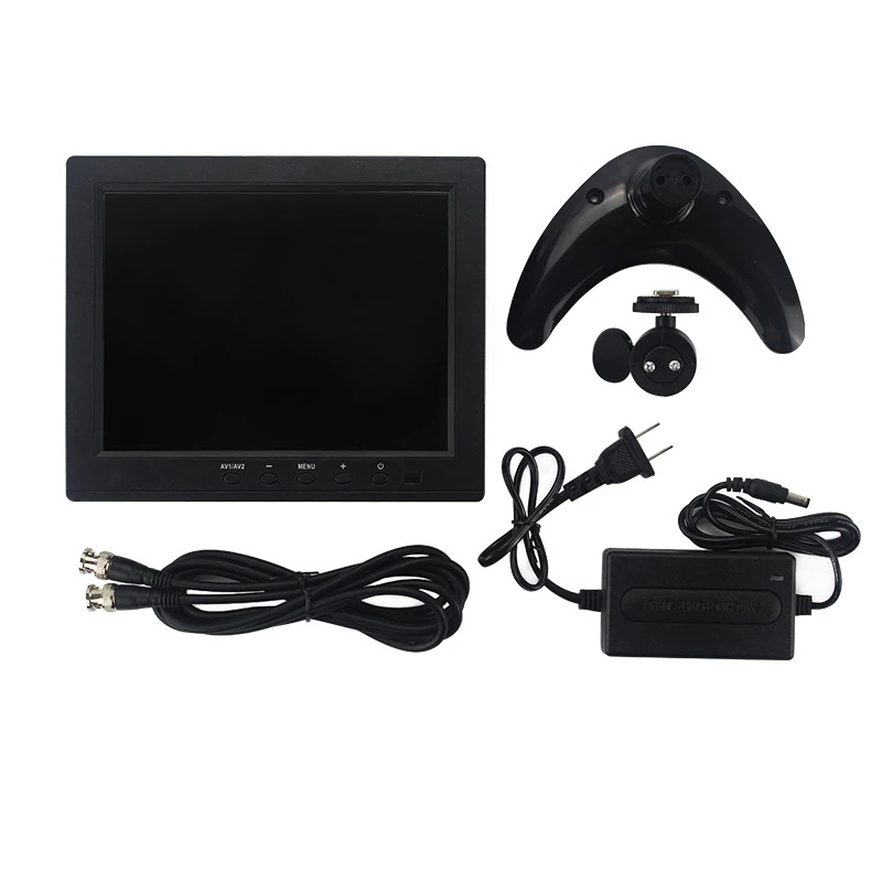 8 inch Raspberry Pi 3 Model B+(Plus) 1024*768 LCD Display HDMI VGA USB AV BNC Input Monitor for PC Plug &Play Driver Free
