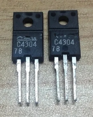 

10PCS/LOT 2SC4304 C4304 TO-220F NPN Power Transistor 3A / 800 V New original