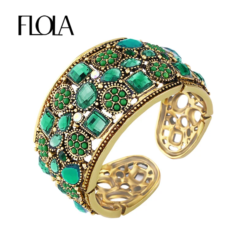 Buy High Quality Luxury CZ Rhinestone Cuff Bracelets