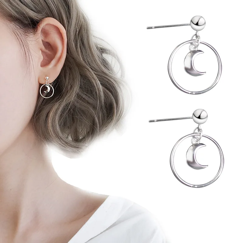 boucles d'oreilles pendantes lune boucles d'oreilles pendantes lune