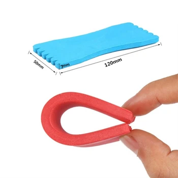 

1Pcs/lot Foam Fish Winding Storage Boards Line Fishing Lure Trace Wire Holders Carps Crucian plate hook EVA fishing tackle