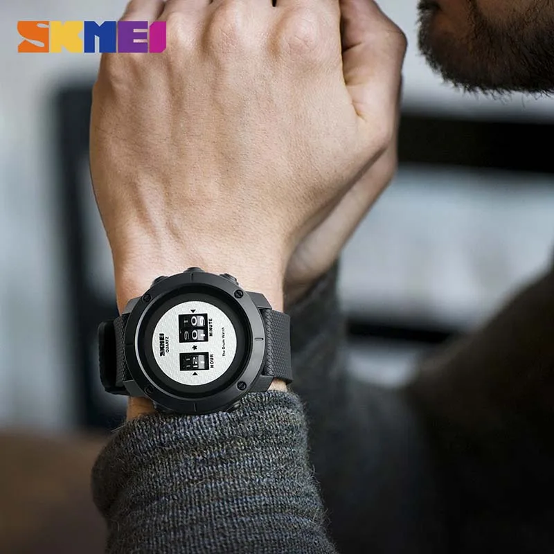

SKMEI 2019 Men Sport Watch Top Brand Luxury Man Multi-function Big Dial Digital watch Creative Male Watches relogio masculino