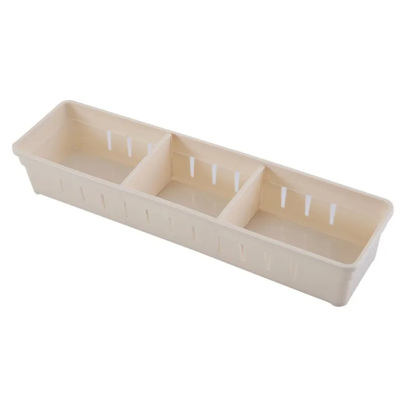 Кухонный ящик для хранения доска разделитель макияж коробка для хранения столовой посуды дизайн ящики держать Kichen в порядке - Цвет: Apricot S