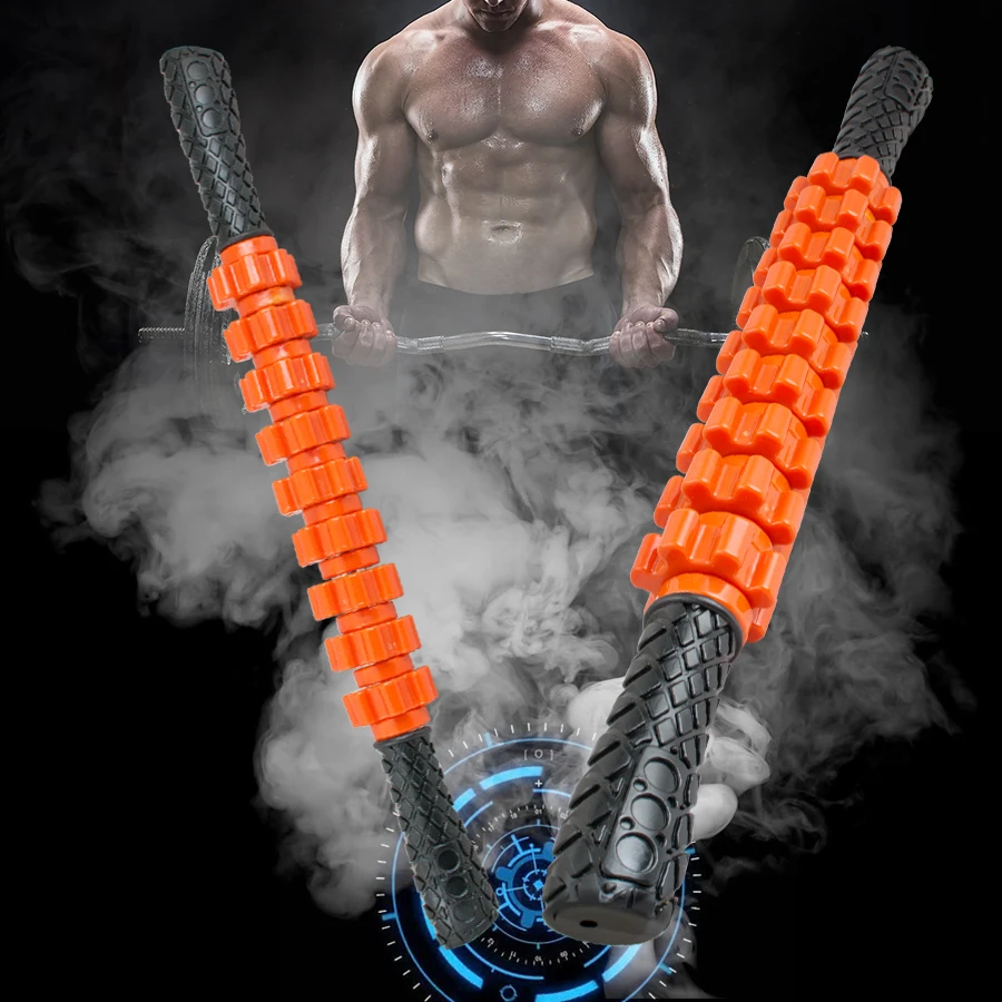 2017hot sale massager roller stick trigger point muscle roller exercise