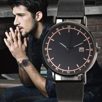 

Relogio Masculino Men Watches Top Brand Luxury Men's Fashion Casual Calendar Watch Military Quartz Wristwatches No Logo Saat