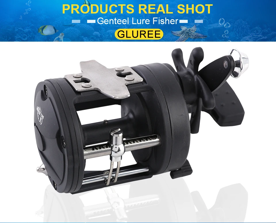 GLUREE Trolling Reel Fishing 3.81 1BB TSSD 3000 4000 Black Right Hand Casting Sea Fishing Reel Saltwater Baitcasting Reel Coil (21)