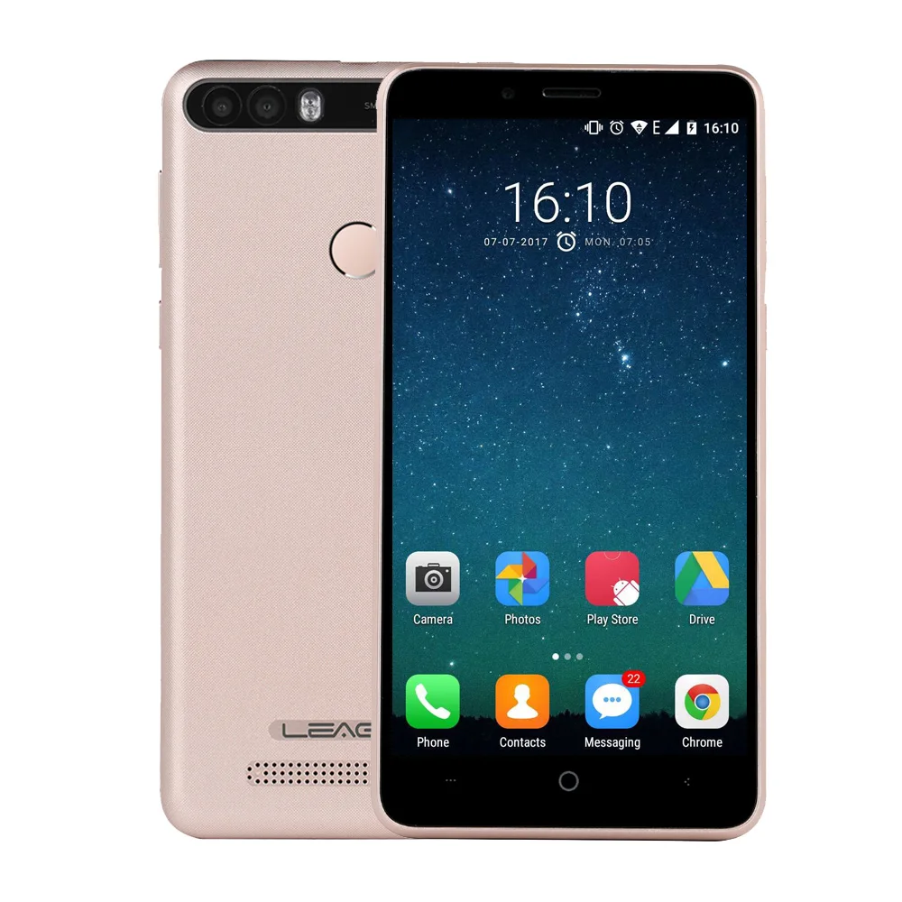 LEAGOO KIICAA питания Смартфон Android 7 0 Dual Камера 5 дюймов mt6580a четыре ядра 2 ГБ
