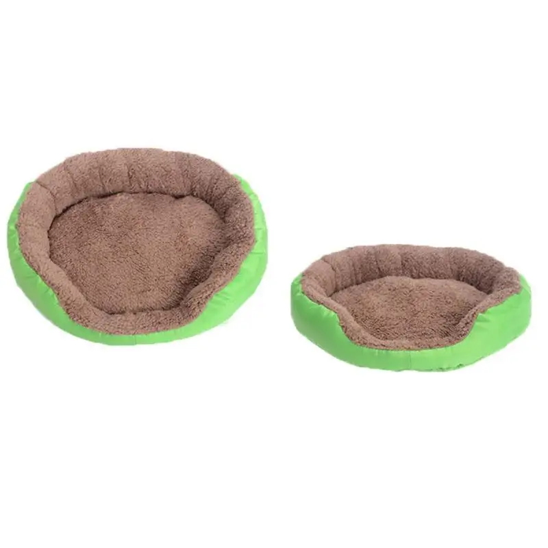 Pet House Bed Карамельный цвет с рисунком собачки и котика диванную подушку кровать